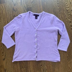 Lily Stanhope Petite Purple Sweater